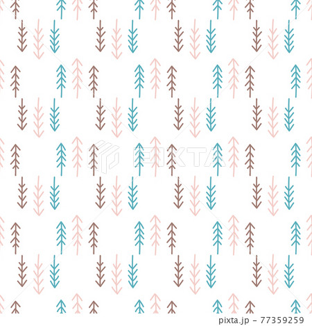 INDIANS FOLK American Native Ethnic Culture Seamless Pattern Vector Illustration For Print INDIANS FOLK American Native Ethnic Culture Seamless Pattern Vector Illustration For Print 77359259