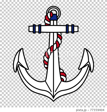 用纏繞的繩索錨 77359404