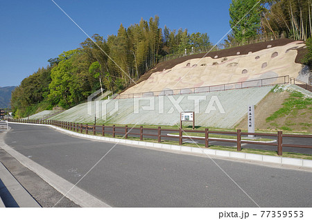福岡県田川郡福智町の国指定史跡城山横穴群 77359553
