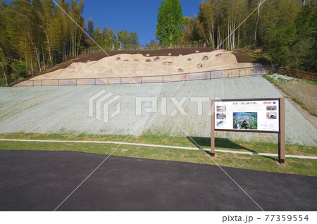 福岡県田川郡福智町の国指定史跡城山横穴群 福岡県田川郡福智町の国指定史跡城山横穴群 77359554