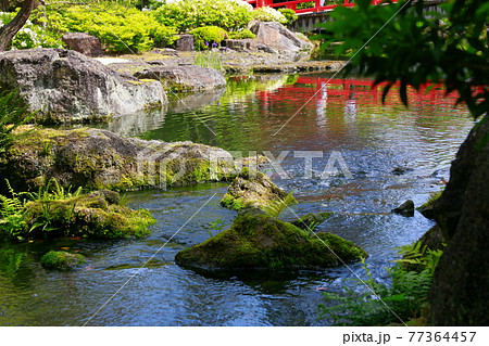 日本庭園 77364457