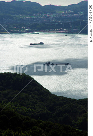 亀老山展望公園から来島海峡を望む 77364700