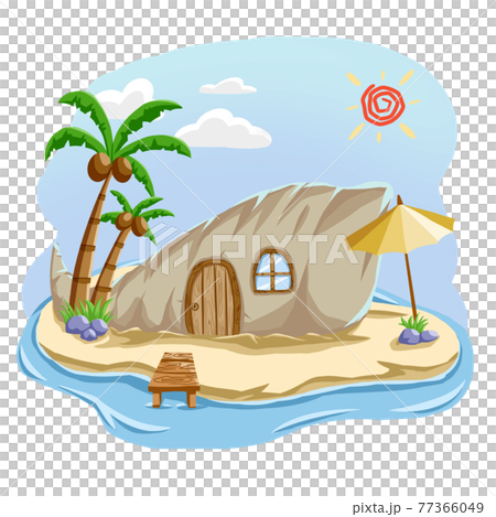 夏季藍天島 77366049