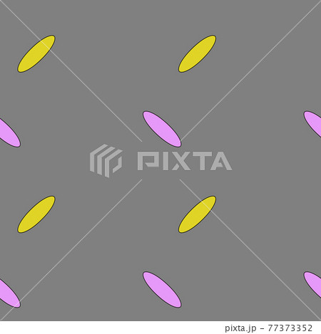 Vector seamless pattern grey. Background illustration, decorative design for fabric or paper. Ornament modern 77373352