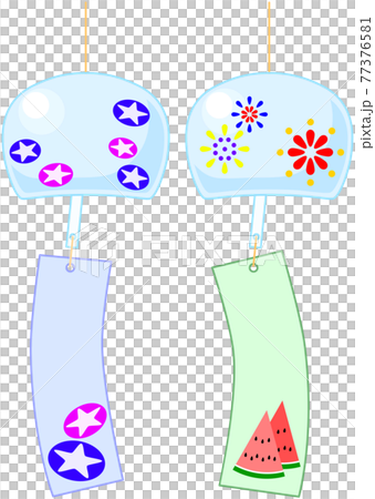 風鈴のイラスト 風鈴のイラスト 77376581