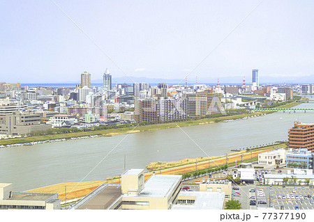 新潟県庁舎からの展望 77377190