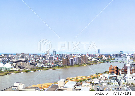 新潟県庁舎からの展望 新潟県庁舎からの展望 77377191