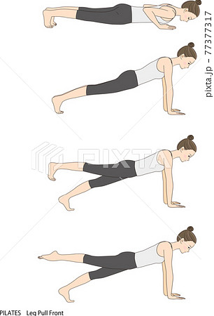 Pilates Leg Pull Front and Leg Pull Front Preps–More Great Pilates