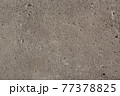 Gray stone background closeup, concrete texture 77378825