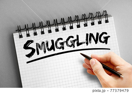 Smuggling text on notepad, concept background Smuggling text on notepad, concept background 77379479