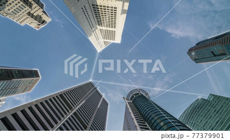 Smart digital city with globalization abstract graphic showing connection network Smart digital city with globalization abstract graphic showing connection network 77379901