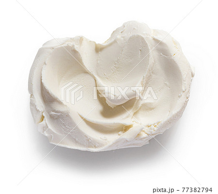 fresh cream cheese 77382794
