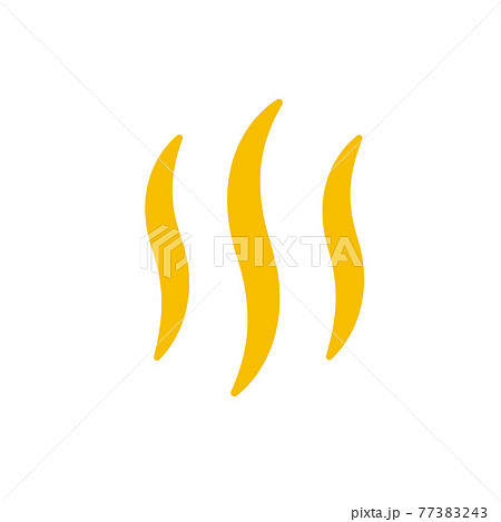 湯気マーク 湯気マーク 77383243