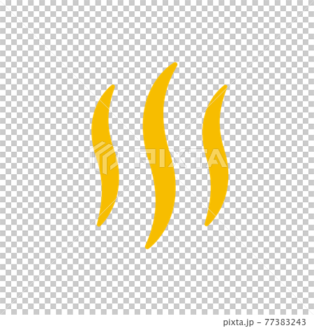湯気マーク 湯気マーク 77383243