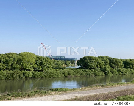 河川工事 77384803
