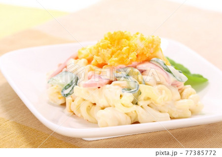 フジッリ　サラダパスタ　パスタサラダ　小皿 77385772