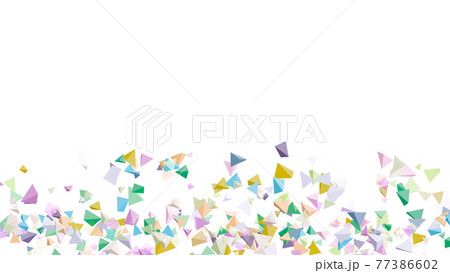 CGピラミッド 下から浮き上がる多数の三角錐 CGピラミッド 下から浮き上がる多数の三角錐 77386602