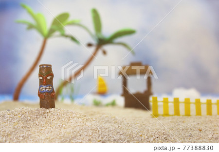 Tiki Bar at Tropical Beach Tiki Bar at Tropical Beach 77388830