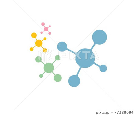 molecule logo vector illustration design molecule logo vector illustration design 77389094