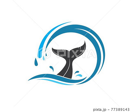 whale tail icon vector illustration design whale tail icon vector illustration design 77389143