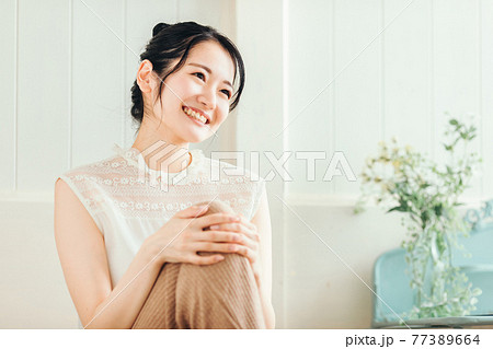 膝痛が治った女性 77389664