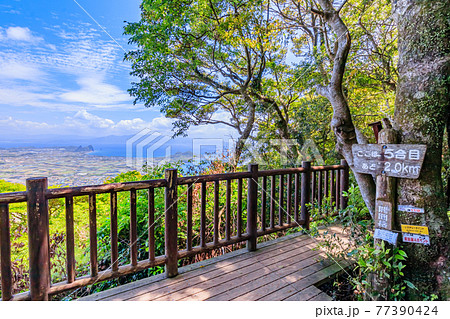 開聞岳5合目　鹿児島県指宿市 77390424