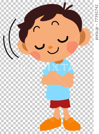 男の子のイラストA 77391742