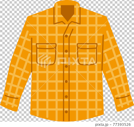 Orange plaid shirt Orange plaid shirt 77393526