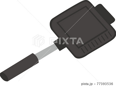 シンプルなタッチで描くホットサンドメーカー 77393536