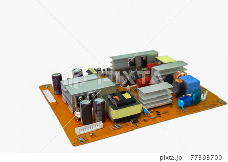 Circuit Board, Plank - Timber, Cut Out, White Color 77393700