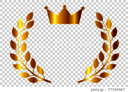 Crown bay leaf icon Crown bay leaf icon 77394967