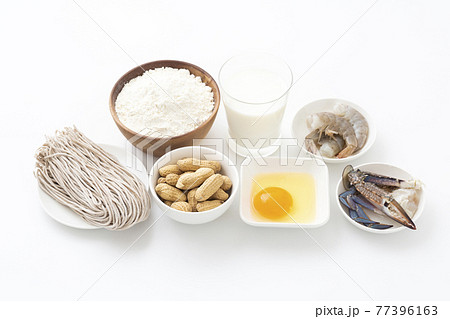 アレルギー食品　アレルゲン 77396163