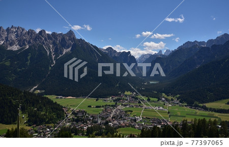 Dolomite scenery Dolomite scenery 77397065