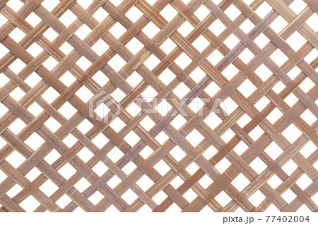 Brown wicker pattern seamless background 77402004
