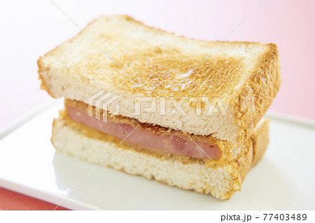 美味しいハムカツサンド 77403489