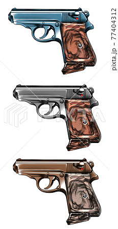小型,GUN,ドイツ,カラー　 77404312