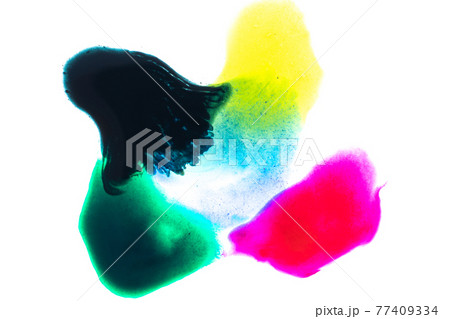 Watercolour pattern. Abstract colorful paint watercolor texture or splash ink stain for design isolated on water color background. Colourful art wallpaper grunge effect. Watercolour pattern. Abstract colorful paint watercolor texture or splash ink stain for design isolated on water color background. Colourful art wallpaper grunge effect. 77409334