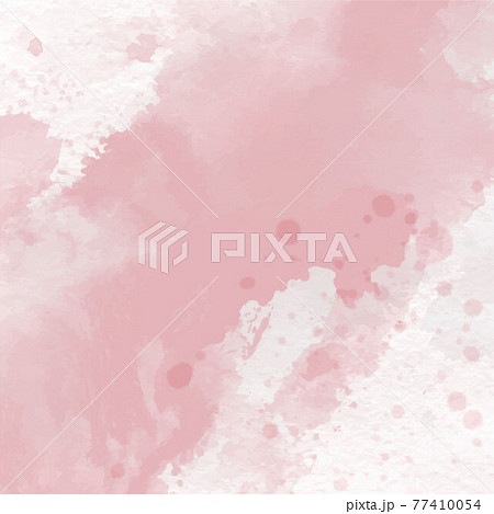 淡いくすみピンクの水彩背景のイラスト素材