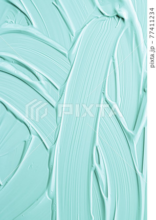 Mint cosmetic texture background, make-up and skincare cosmetics cream product, luxury beauty brand, holiday flatlay design or abstract wall art and paint strokes Mint cosmetic texture background, make-up and skincare cosmetics cream product, luxury beauty brand, holiday flatlay design or abstract wall art and paint strokes 77411234