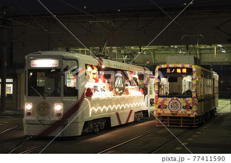 都営交通100周年記念:花電車(2011年) 都営交通100周年記念:花電車(2011年) 77411590