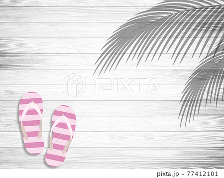 南国　リゾート地　イメージ背景素材 77412101