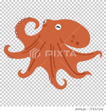 タコのイラスト 77412142