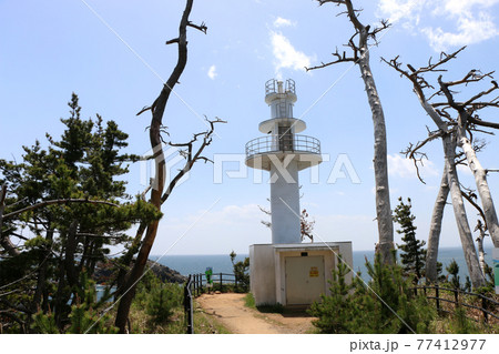 気仙沼大島の龍舞崎灯台 気仙沼大島の龍舞崎灯台 77412977