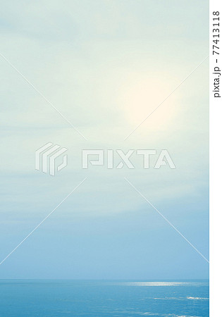 薄曇の海岸 77413118