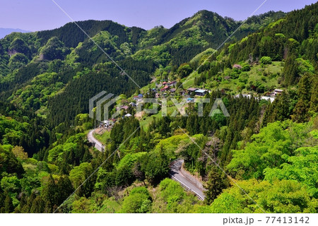 秩父市吉田の天空集落　沢戸集落　Sky village in Chichibu 77413142