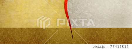 わび錆びのある背景デザイン わび錆びのある背景デザイン 77415312