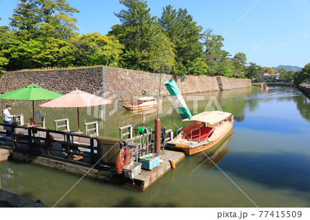 【島根県】松江城の堀川遊覧船乗り場 77415509