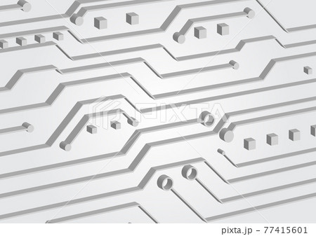 Circuit technology background with hi-tech 77415601
