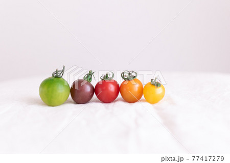 色とりどりカラフルミニトマト　5個 77417279