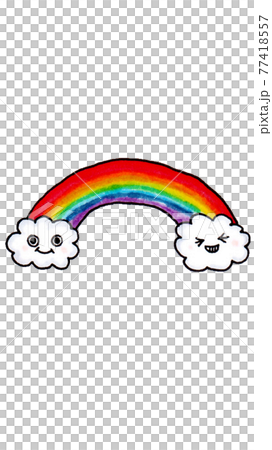 Clouds and rainbows Clouds and rainbows 77418557